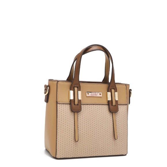 Nikky Bessie 3-Piece Shopper Bag Set NK12313 Taupe - Picture 3 of 11